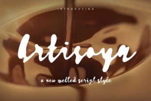 Artisoya: A Handwritten Font for Elegant Design