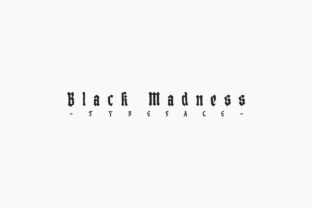 Black Madness Font for Bold Branding