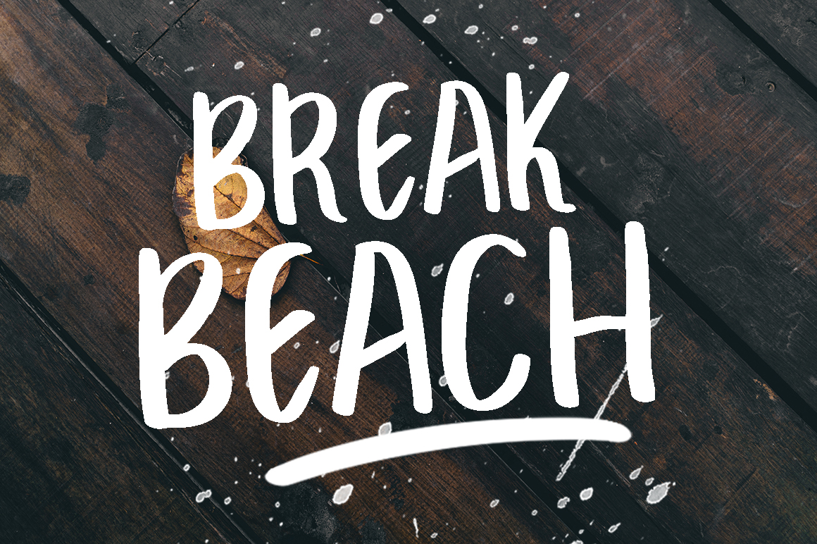 Break Beach Font Review: The Ultimate Display Typeface for Designers