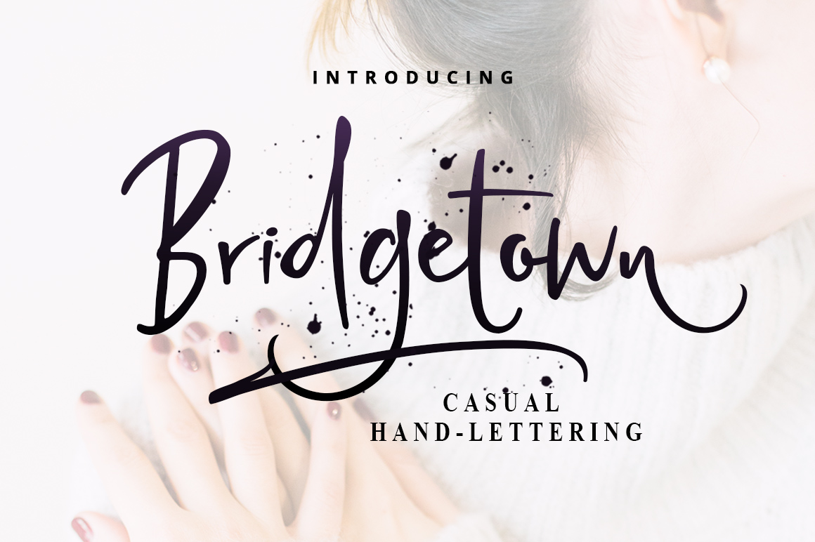 Bridgetown Font: The Elegant Typeface for Makers