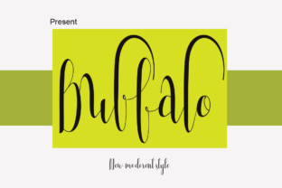 Buffalo Font for Creative Campaigns