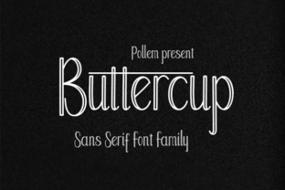 Buttercup Font for Web Design