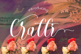Cratti Font: Handwritten Elegance for Campaigns