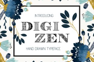 Digizen Font for Creative Design