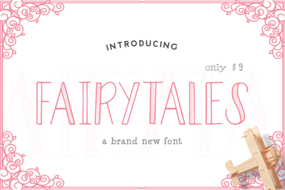 Fairytales Font: A Display Typeface for Elegant Branding