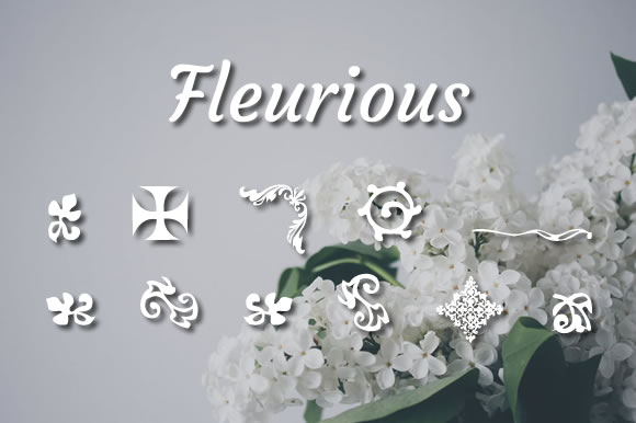 Fleurious Font for Creative Projects