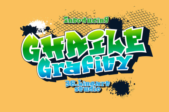 Ghaile Grafiti: A Handwritten Display Font for Bold Editorial Design