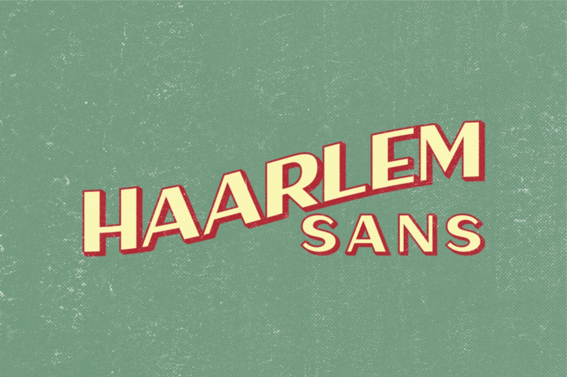 Haarlem Sans: A Wide Display Font for Bold Campaigns