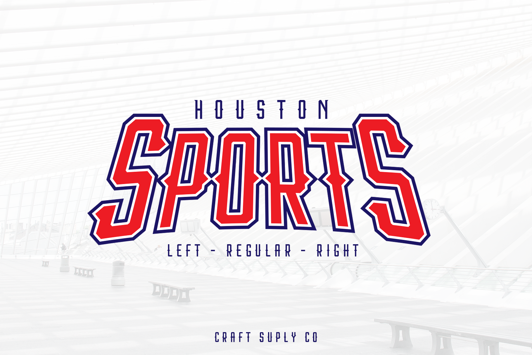 Houston Sports: The Ultimate Display Font for Bold Marketing