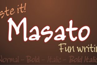 Masato Family Font