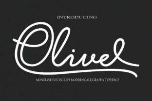 Olive Font: Elegant Script for Digital Marketing