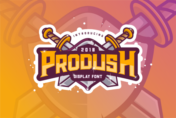 Prodush: A Bold Display Font for Impactful Campaigns