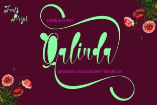 Qalinda: Elegant Calligraphic Font
