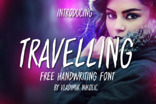 Travelling Free Brush Font