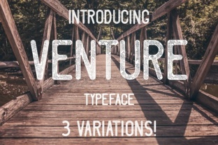 Venture Font for Creative Projects