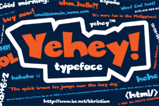 Yehey: A Fun Font for Business